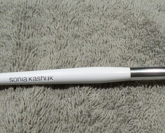 Large crease brush- white handle