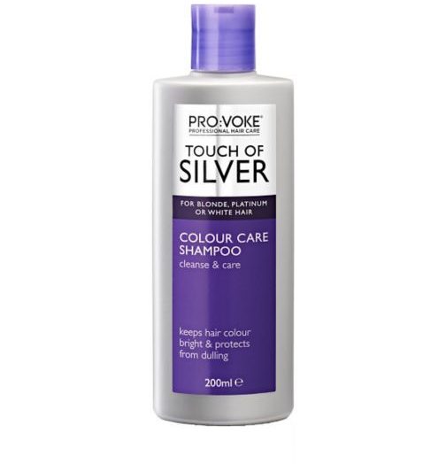 Provoke touch of silver shampoo