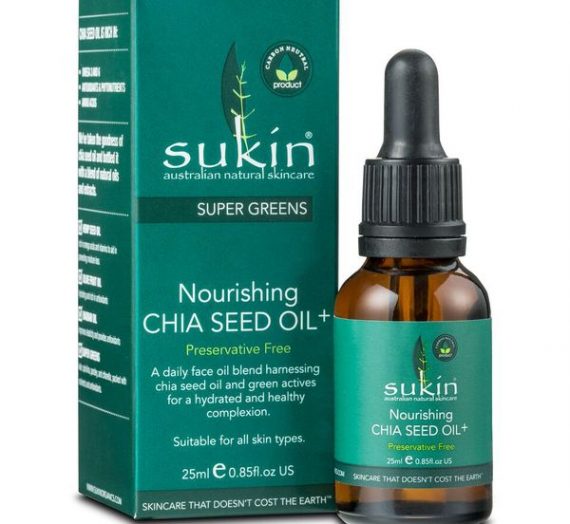Super green nourishing chia seed oil+