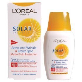 Solar Expertise Active Anti-Wrinkle & Brown Spot Matte Fluid Protection SPF50+