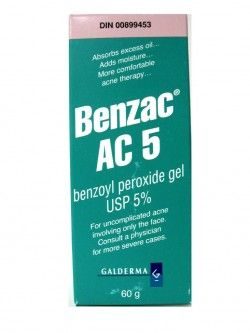 Galderma – Benzac AC 5 (benzoyl peroxide gel 5%)