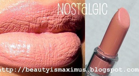 Lipstick in “Nostalgic”