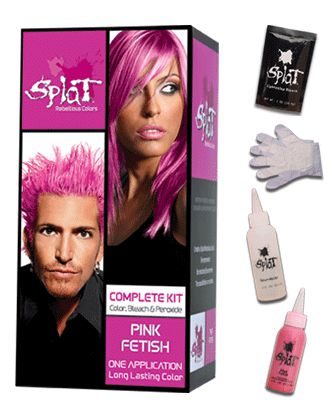 Splat Pink Hair Dye