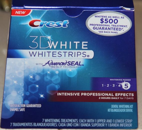 Crest 3D Whitestrips Intensive Professional Effects