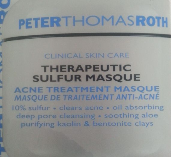 Therapeutic Sulfur Masque Acne Treatment Masque