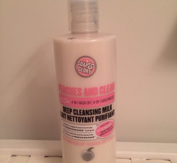Peaches And Clean Wash-Off Deep Cleansing Milk