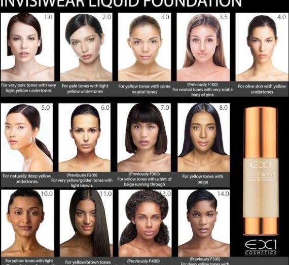EX1 Cosmetics INVISIWEAR Liquid Foundation