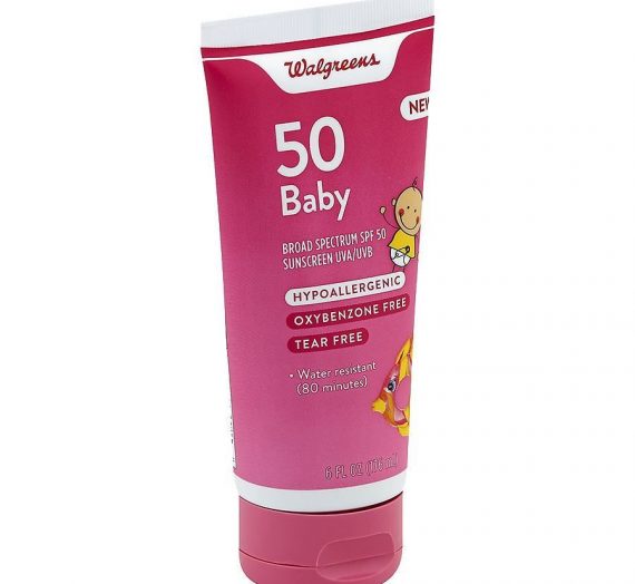Walgreens Baby Sunscreen SPF 50