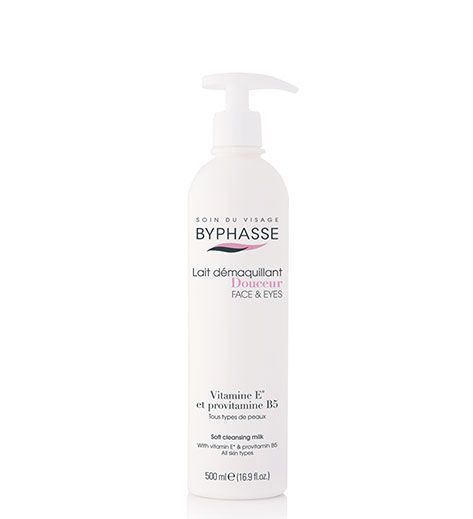 Byphasse Soft Cleansing Milk Face & Eyes –  All Skin Types