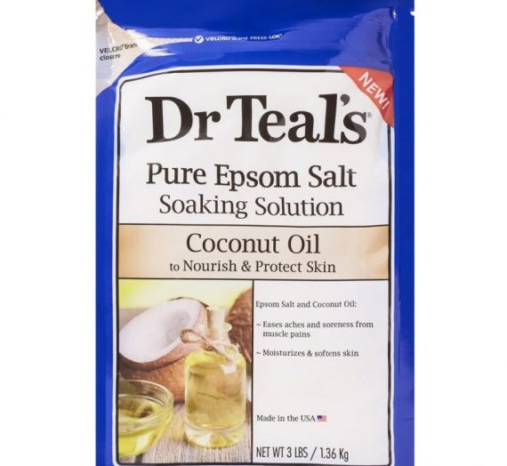 Pure Epsom Salt Soaking Solution – Coconut Oil