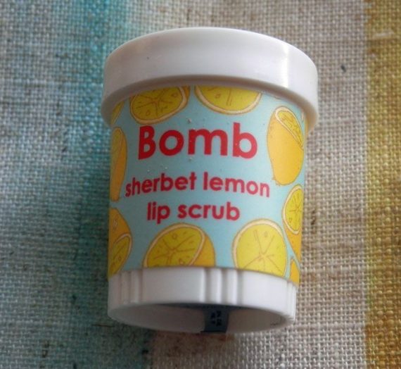 Bomb Cosmetics Lemon Sherbet Lip Scrub