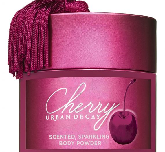 URBAN DECAY-Cherry Scented Sparkling Body Powder