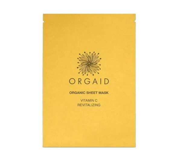 Orgaid Organic Sheet Mask – Vitamin C & Revitalizing
