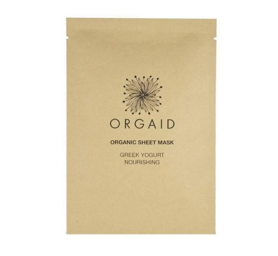 Orgaid Organic Sheet Mask – Greek Yogurt & Nourishing