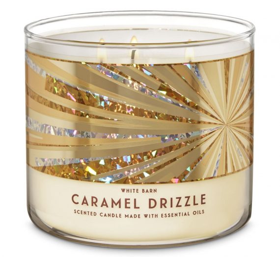 White Barn Caramel Drizzle 3-Wick Candle