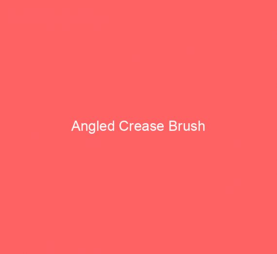 Angled Crease Brush