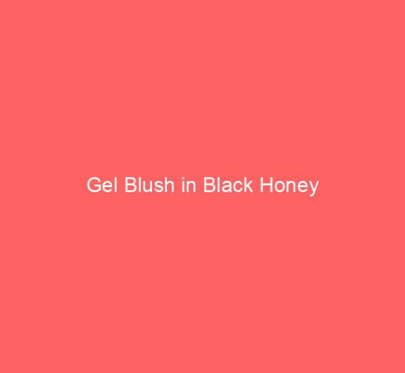 Gel Blush in Black Honey