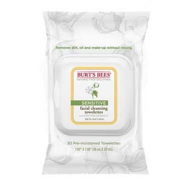 Sensitive Facial Cleansing Towelettes with Cotton Extract