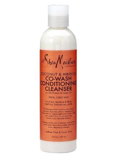 Coconut and hibiscus co-wash conditioning cleanse