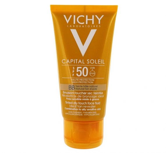 Capital Soleil BB Tinted Dry Touch Face Fluid SPF 50