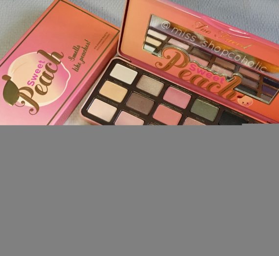 Sweet Peach Eye Shadow Collection Palette