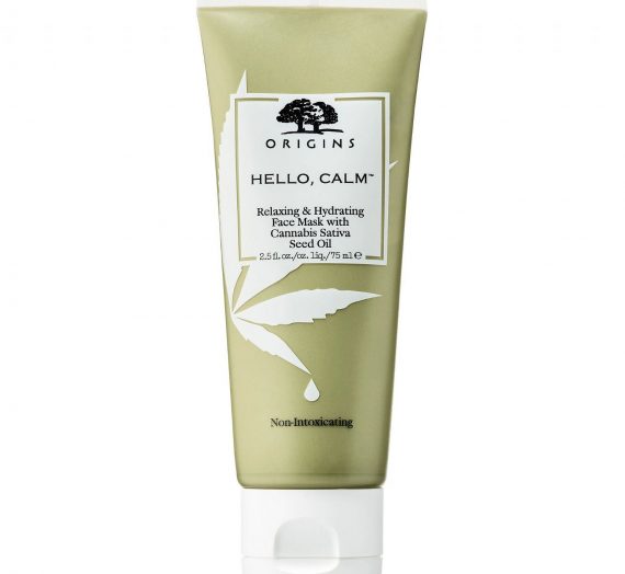 Hello, Calm! Relaxing & Hydrating Face Mask with Cannabis Sativa Seed Oil