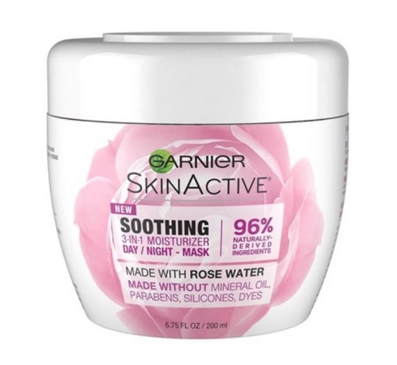 Soothing 3-in-1 Face Moisturizer with Rose Water