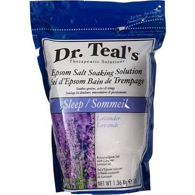 Dr. Teal’s Sleep Epsom Salt Lavender Soaking Solution