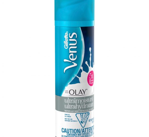 Venus with Olay Ultramoisture Water Lily Kiss Shave Gel