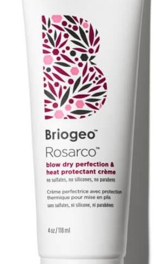 Briogeo – Rosarco Blow Dry Perfection & Heat Protectant Cream