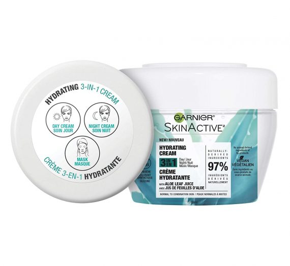 SkinActive Hydrating 3-in-1 Face Moisturizer with Aloe