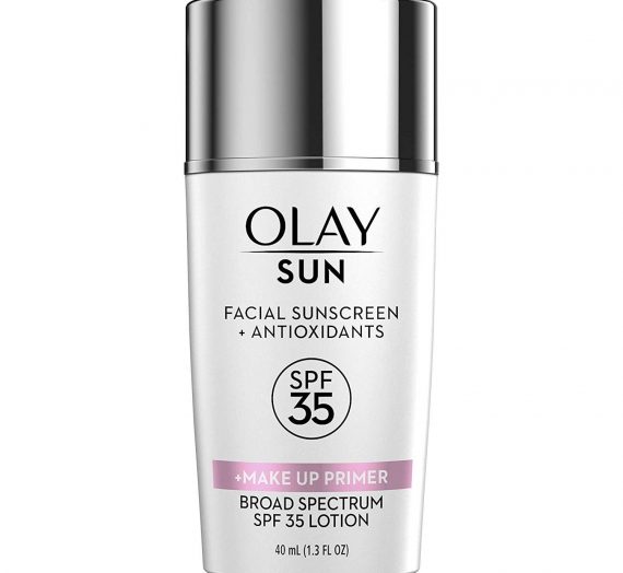 Facial Sunscreen + Antioxidants Serum & Makeup Primer SPF 35
