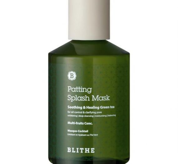 BLITHE Patting Splash Mask with Soothing & Healing Green Tea