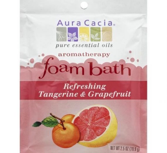 Aromatherapy Foam Bath – Refreshing Tangerine & Grapefruit