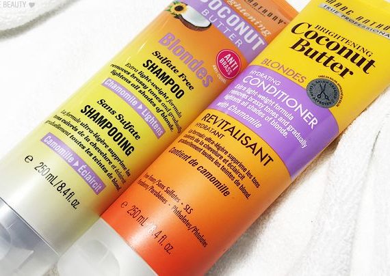 Brightening Coconut Butter Blonde Hydrating Shampoo and Conditioner