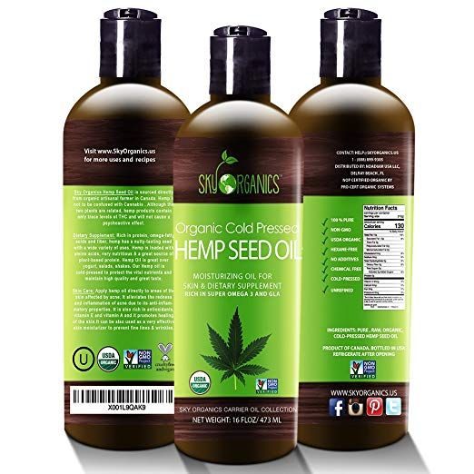 Sky Organics – Hemp Seed Oil
