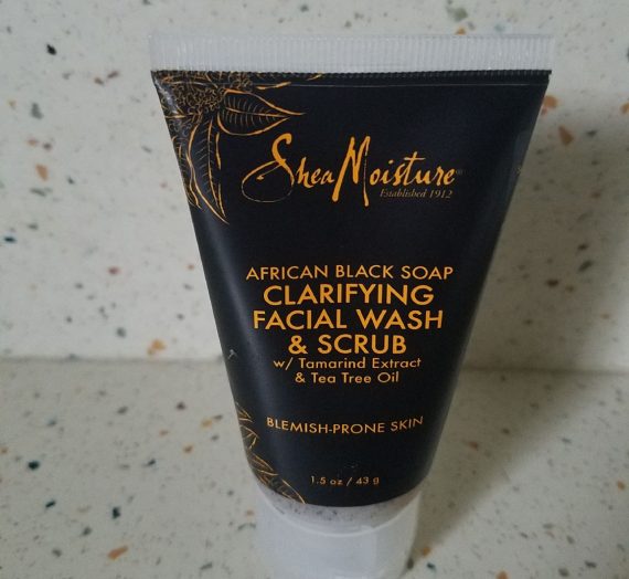African Black Soap Facial Wash & Scrub