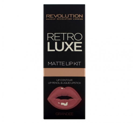 Revolution Retro Luxe Matte Lip Kit