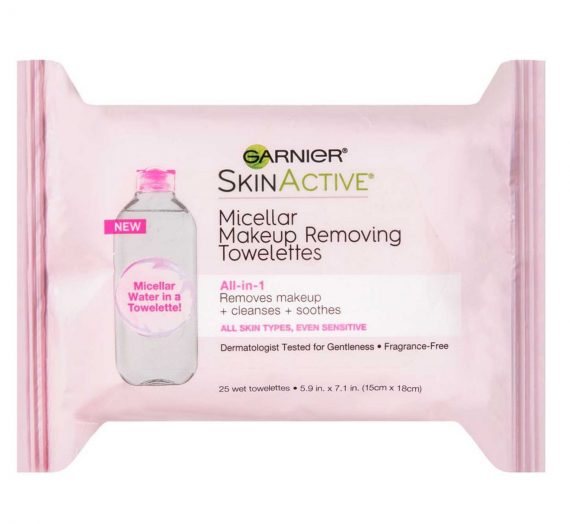 SkinActive Micellar Makeup Removing Towelettes