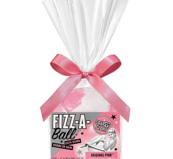 Fizz-A-Ball Bath Bomb ORIGINAL PINK – Rose  & Bergamot