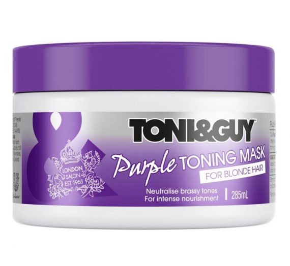 TONI&GUY – Purple Toning Mask for Blonde Hair