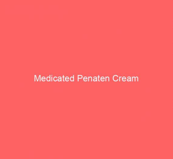 Medicated Penaten Cream