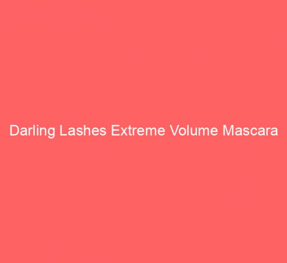 Darling Lashes Extreme Volume Mascara