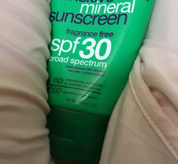 Sensitive Mineral Sunscreen Fragrance Free SPF 30