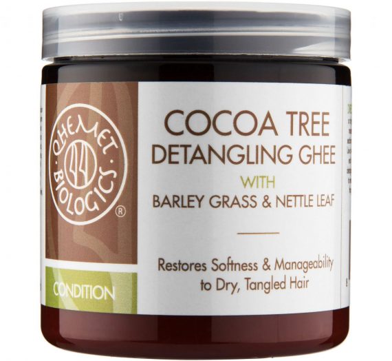 QHEMET BIOLOGICS Cocoa Tree Detangling Ghee with Barley Grass & Nettle Leaf