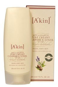 A’kin Rose and Geranium Cleanser and Toner in One