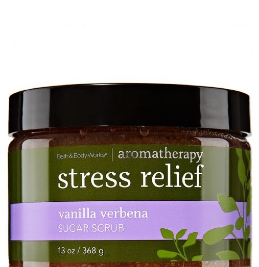 Aromatherapy Stress Relief Vanilla Verbena Sugar Scrub
