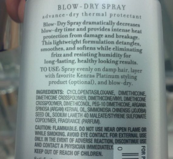 Platinum Blow-Dry Spray