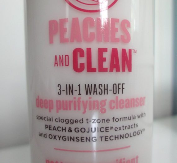 Soap And Glory Peaches And Clean 3 In 1 Wash Off Deep Purifying Cleanser