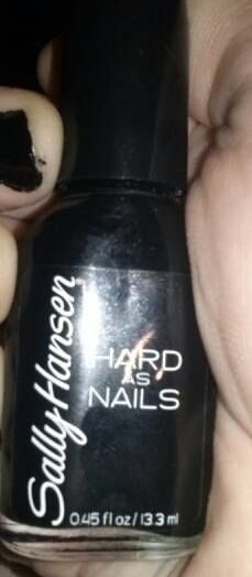 Hard As Nails Nail Color – Black Heart